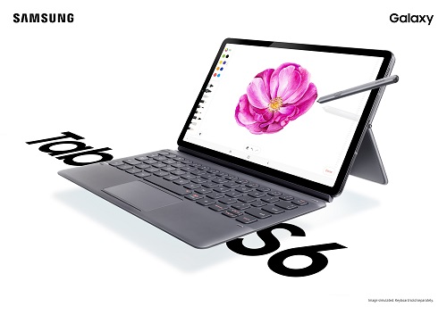 삼성전자가 프리미엄 태블릿 신제품 ‘갤럭시 탭S6’를 공개했다.