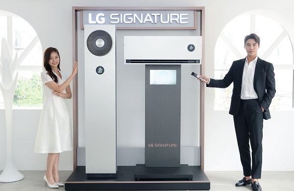 LG전자가 초프리미엄 에어컨인 LG 시그니처(LG SIGNATURE) 에어컨을 국내 출시했다.