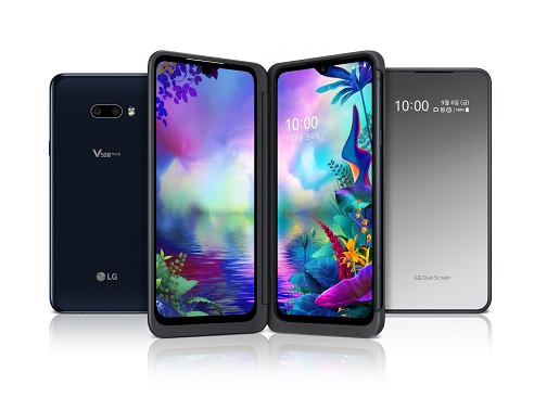 LG전자가 하반기 전략 스마트폰 LG V50S ThinQ와 ‘LG 듀얼 스크린’ 신제품을 공개했다. (사진=LG전자)