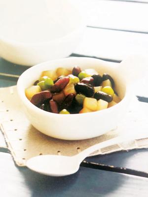 [백세시대 건강요리] 저염밥상 (54) 삼색 콩조림