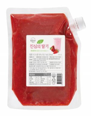 대상F&B 복음자리, 국산 100% 딸기청 ‘진심의 딸기’ 선봬