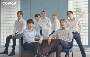 코웨이, 방탄소년단 앞세운 아이콘 정수기 광고 공개