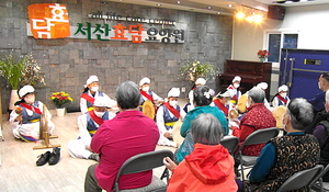 대한노인회 충남 서산시지회, 가야산 봉사단 농악공연 활동