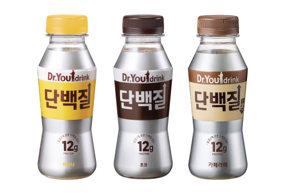오리온의 단백질 음료 ‘닥터유 드링크’ 판매량이 출시 1년 만에 800만병을 돌파했다.(사진=오리온)