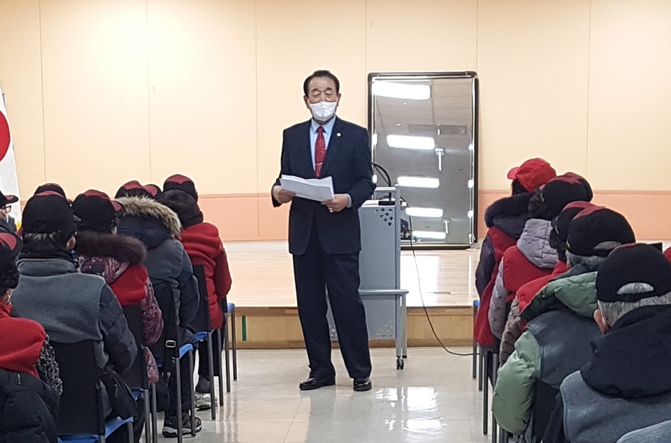 안양시 만안구지회가 노인사회활동지원사업 참여자 간담회를 가졌다.
