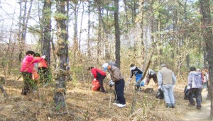 대전 대덕구지회, 자연보호 캠페인 및 청소년 선도 활동