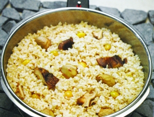 (1)찹쌀현미 표고영양밥