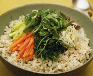 (18)현미 비빔밥