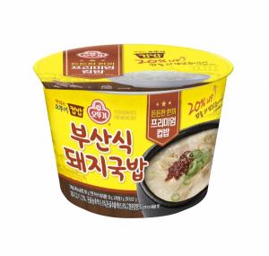 오뚜기, 컵밥 ‘부산식 돼지국밥’ 출시…기존대비 밥 양 20%↑
