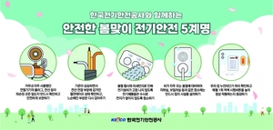 한국전기안전공사, 해빙기 전기안전 5계명 발표