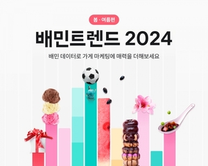 우아한 형제들, 외식업 동향 담은 ‘배민트렌드 2024 봄·여름편’ 공개